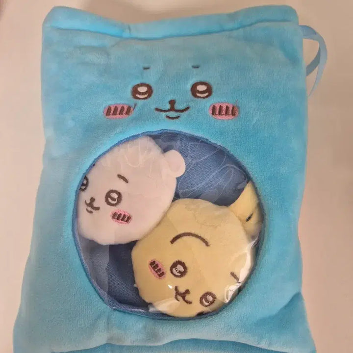 [BUNJANG] Munjagwi Cushion Pouch with Inner Cushion Dolls / 먼작귀 쿠션파우치