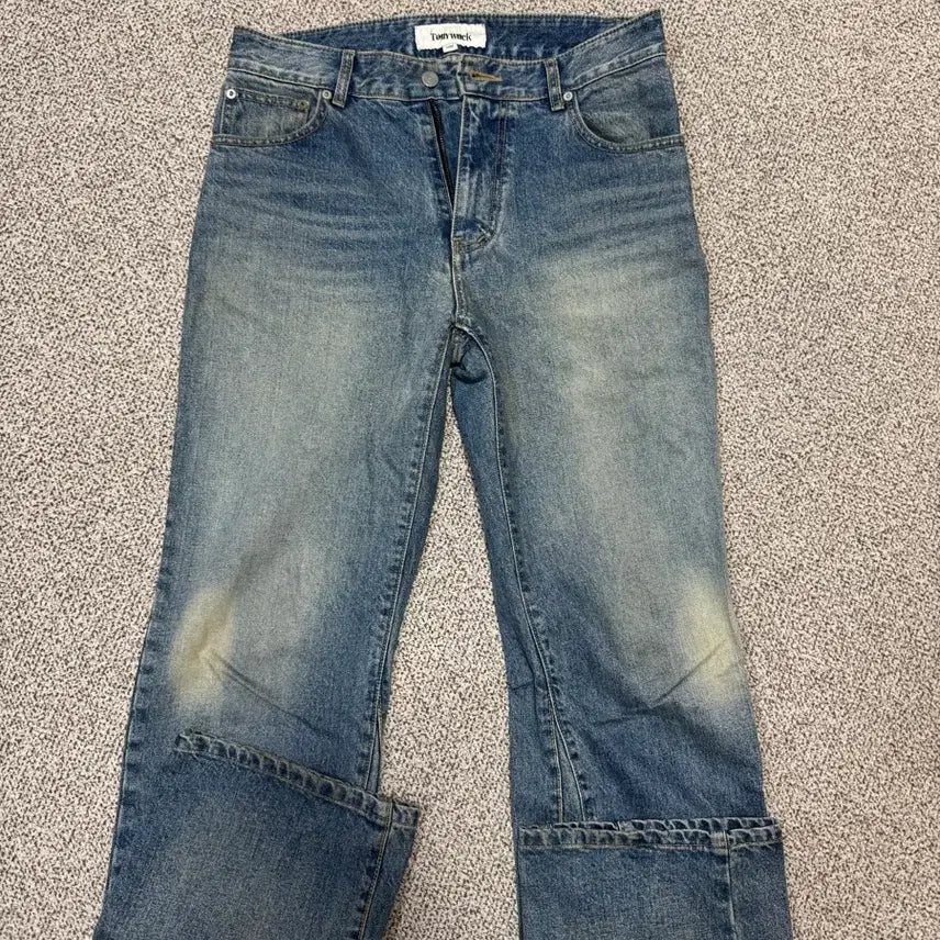[BUNJANG] Tonywack Flare Jeans Pants / (2개일괄) 토니웩 플레어진 팬츠