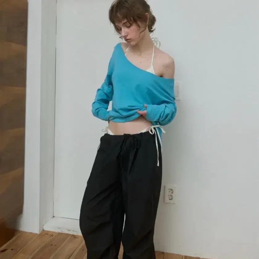 [BUNJANG] Physis Needle Collaboration Parachute Jogger Pants Brown / 파이시스 니들 콜라보 파라슈트 조거 팬츠 브라운