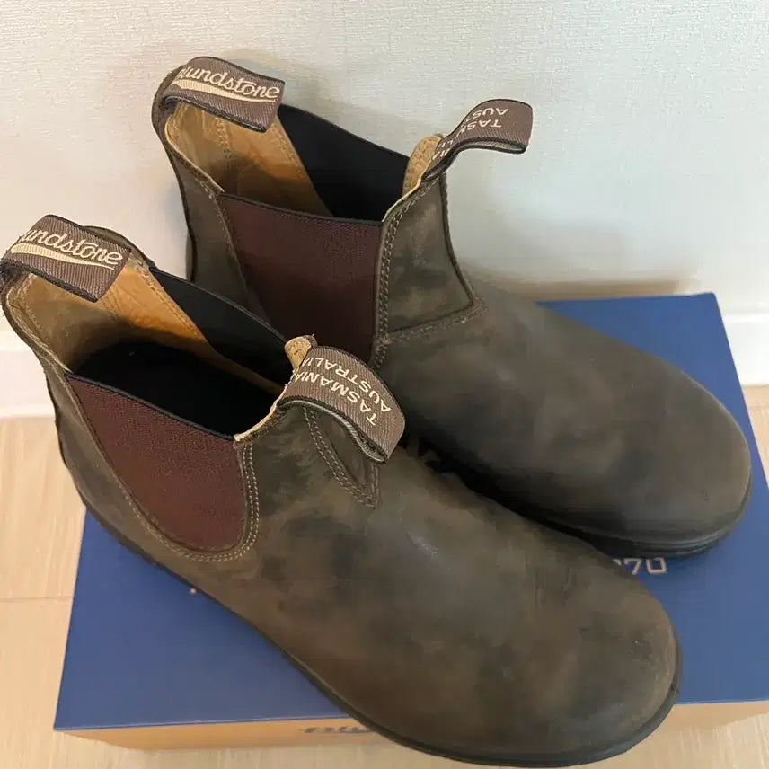 [BUNJANG] Blundstone Original Rustic Brown &amp; Dress Black Boots (Size 270) / 블런드 스톤 올리지널, 드레스 일괄 팝니다. (270 사이즈)
