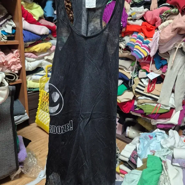 [BUNJANG] THOMASWYLDE Black Long Sleeveless Top / THOMASWYLDE 블랙 롱 나시