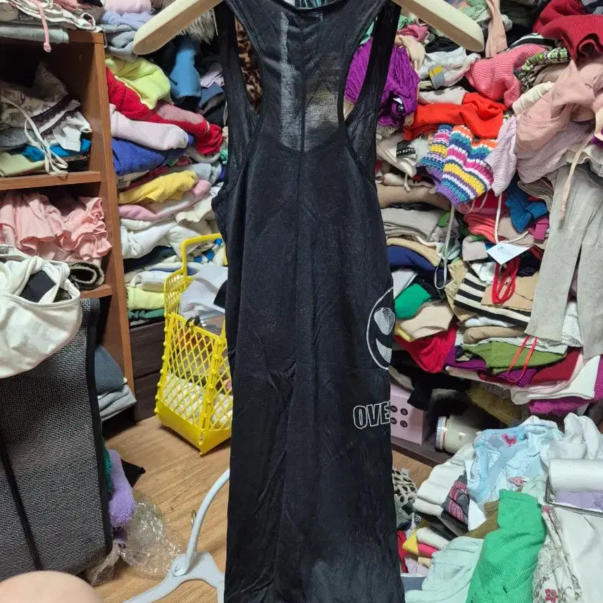 [BUNJANG] THOMASWYLDE Black Long Sleeveless Top / THOMASWYLDE 블랙 롱 나시