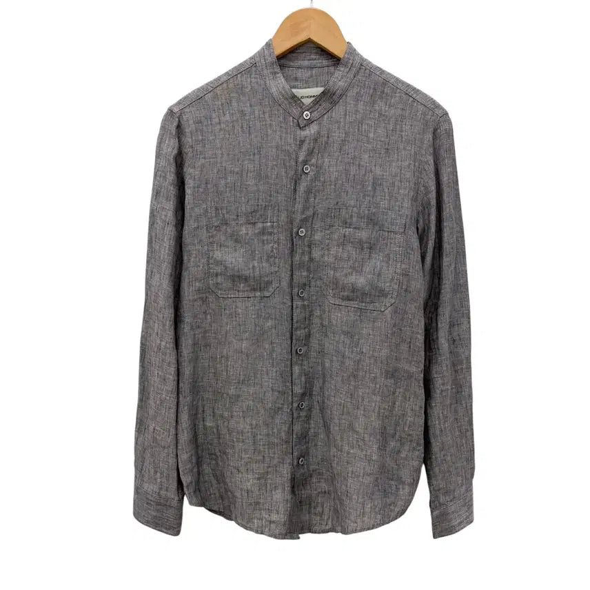 [BUNJANG] Solid Homme Linen Shirt / 솔리드옴므 린넨 셔츠