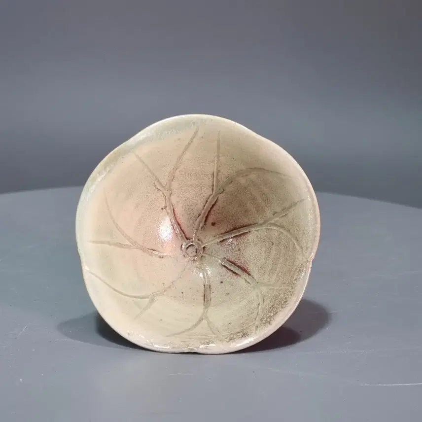 [BUNJANG] Celadon Tea Bowl / 화형다완. 도자기 찻잔 다완 연한 민트색. 지름7.2 높이 4.2