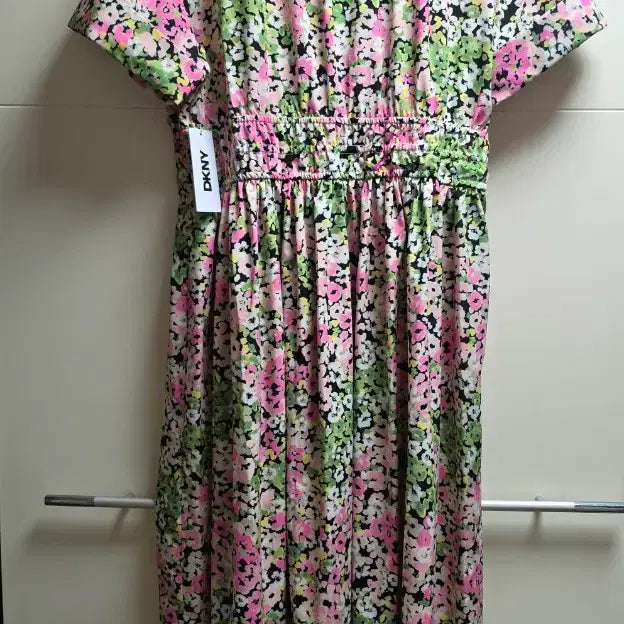 [BUNJANG] DKNY Floral Pattern Long Dress Size 77 / 정품 DKNY 롱 원피스 새상품 77