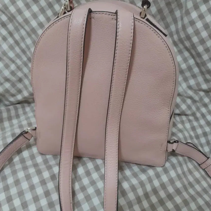 [BUNJANG] Kate Spade Pink Backpack / 케이트 스페이드 핑크 백팩 가방+립스틱덤