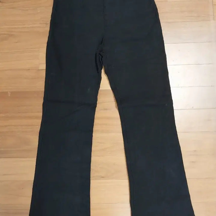 [BUNJANG] Mins Shop Black Banding Bootcut Pants / 민스샵 블랙 밴딩 부츠컷 팬츠 바지