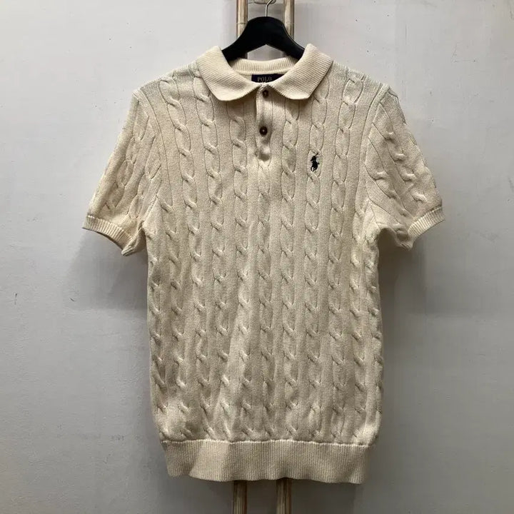 [BUNJANG] Polo Ralph Lauren Knit Half-Sleeve T-Shirt Size S / 폴로 랄프로렌(POLO RALPH LAUREN) 니트 반팔티 S
