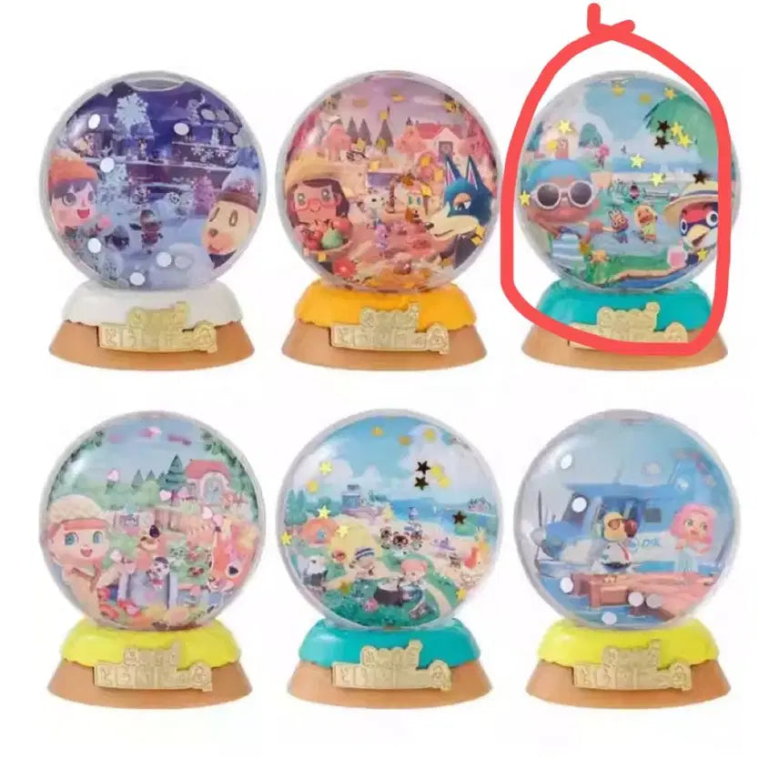 [BUNJANG] Animal Crossing Summer Water Globe Gacha / 동물의 숲 워터볼 가챠(여름)
