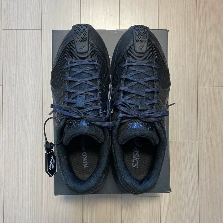 [BUNJANG] Asics Kiko Kostadinov GEL-Kyrios Deep Blue Black 265 / 아식스 키코 젤 키릴 3 블랙 딥 블루 265