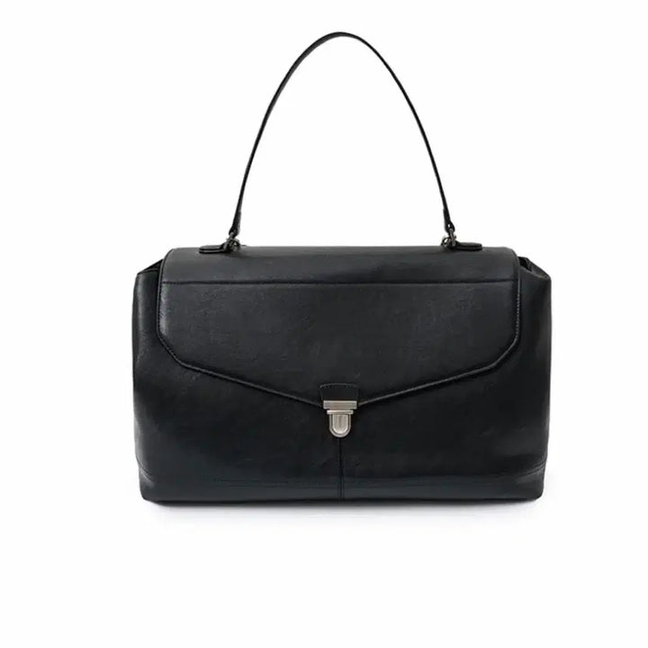 [BUNJANG] SChristie Black Chicra Big Flap Shoulder Bag / 시티브리즈 시크라 빅 플랩 숄더백 블랙