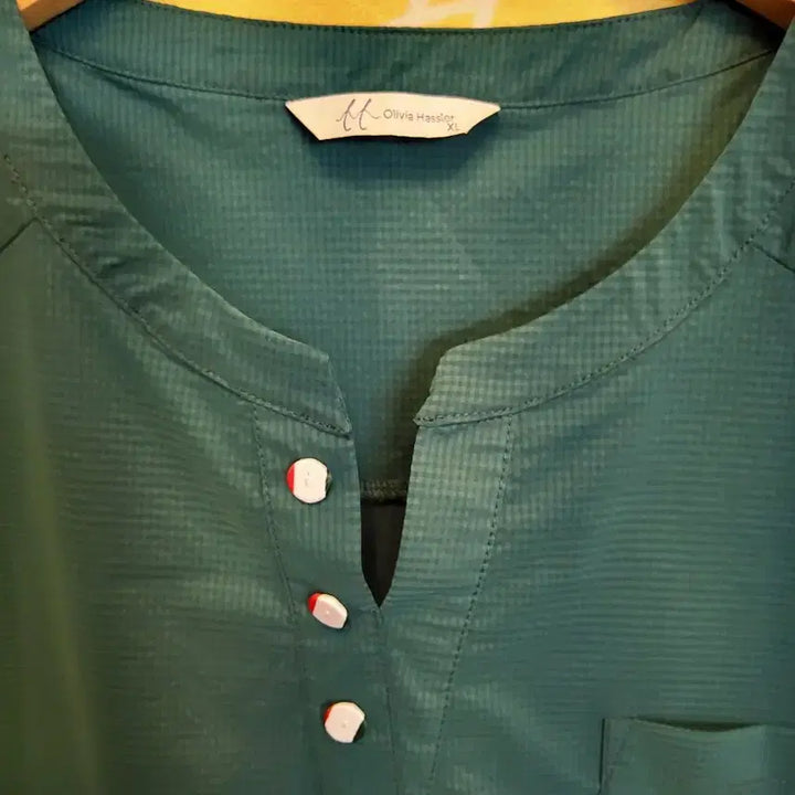 [BUNJANG] Olivia Hasler Green Short Sleeve T-Shirt XL / 올리비아하슬러 그린 반팔 티셔츠88XL