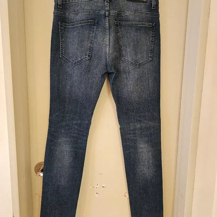 [BUNJANG] BLK DENIM Slim Fit Mid Blue Denim Pants / [정품] 블랙데님 BLK DENIM 중청 데님 팬츠 슬림핏