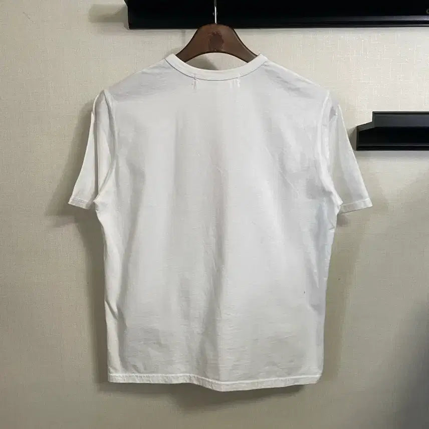[BUNJANG] Comme des Garçons Big Heart Short Sleeve T-Shirt White / 꼼데가르송 빅 하트 반팔 티셔츠 화이트 S