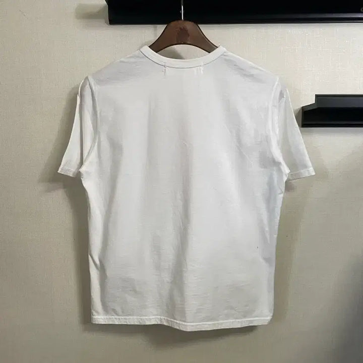 [BUNJANG] Comme des Garçons Big Heart Short Sleeve T-Shirt White / 꼼데가르송 빅 하트 반팔 티셔츠 화이트 S