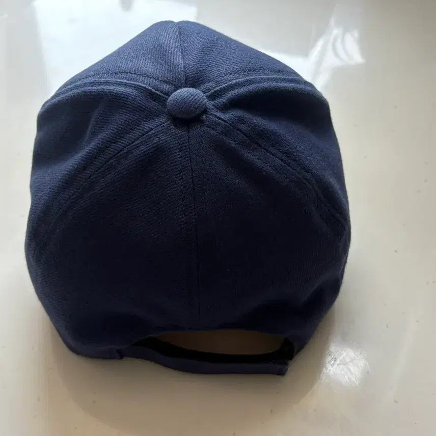 [BUNJANG] Miu Miu Navy Embroidered Logo Baseball Cap S Size / 미우미우모자 s사이즈
