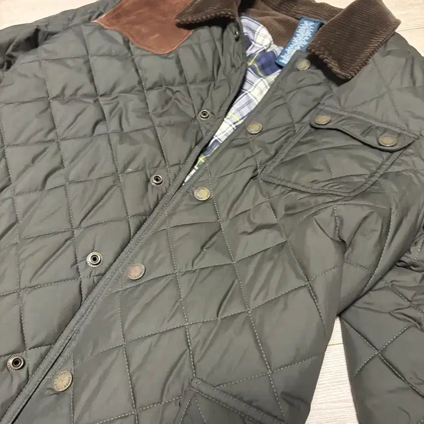 [BUNJANG] Polo Quilted Jacket (Size S) / 폴로 누빔 퀄팅 자켓 s
