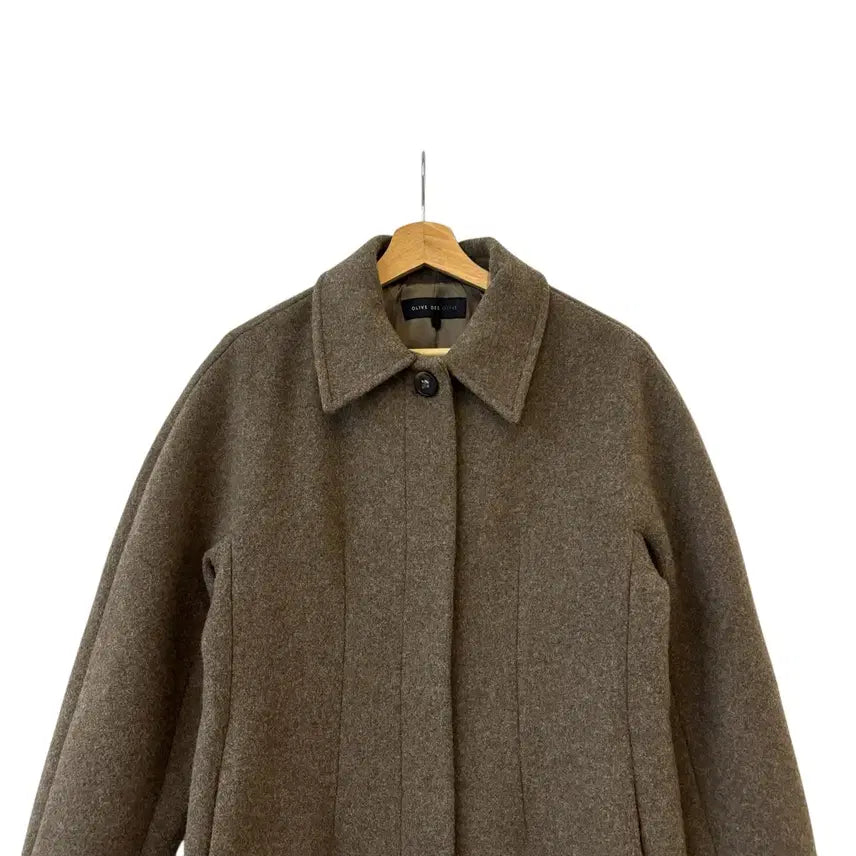 [BUNJANG] Olive des Olive 24FW Dolman Sleeve Wool Coat Size 1 / 올리브데올리브 24FW 돌먼 소매 울 코트 1 정품