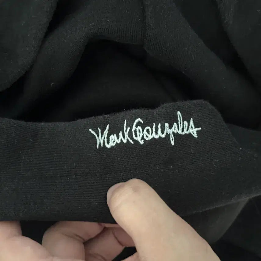 [BUNJANG] Mark Gonzales Printing Hoodie Black XL / [마크곤잘레스] 마크곤잘레스 프린팅 후드티 블랙 XL
