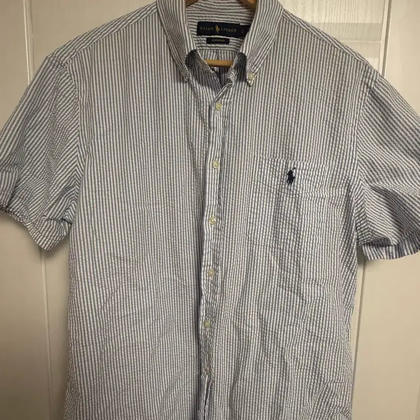 [BUNJANG] Polo Ralph Lauren Striped Shirt - Size L / 폴로 랄프로렌 스트라이프 셔츠 L