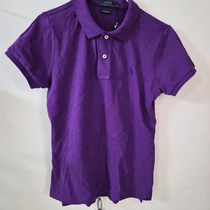 [BUNJANG] Polo Ralph Lauren Purple Short Sleeve Polo Shirt Medium / 폴로 랄프로렌 퍼플 반팔 폴로티셔츠 M (새상품)