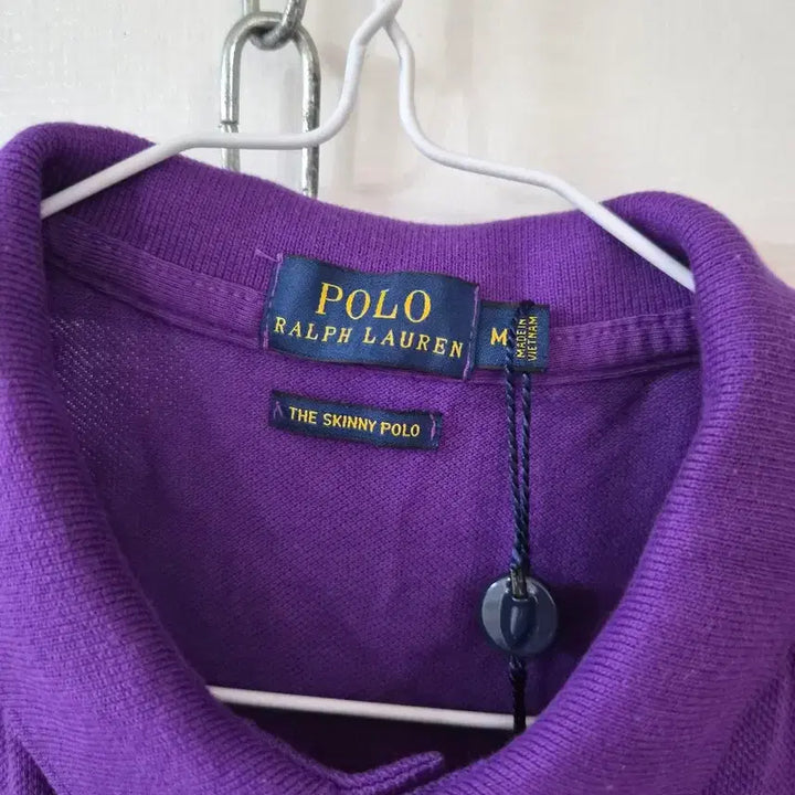 [BUNJANG] Polo Ralph Lauren Purple Short Sleeve Polo Shirt Medium / 폴로 랄프로렌 퍼플 반팔 폴로티셔츠 M (새상품)