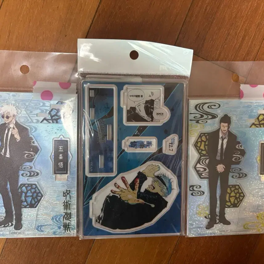 [BUNJANG] Jujutsu Kaisen Satoru Gojo &amp; Suguru Geto Bundle Set Acrylic Stand (Sealed) / 일괄) 주술회전 고죠 사토루,게토 스구루 아크릴 스탠드 미개봉 새상품