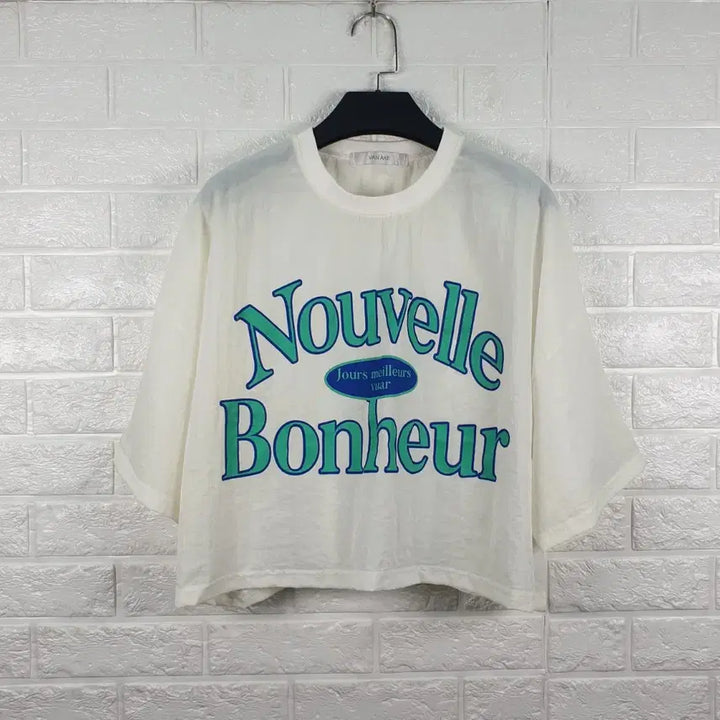 [BUNJANG] F&amp;AKE Loose Fit Cropped T-Shirt / [F]반에이크 루즈핏 반팔 크롭 티셔츠