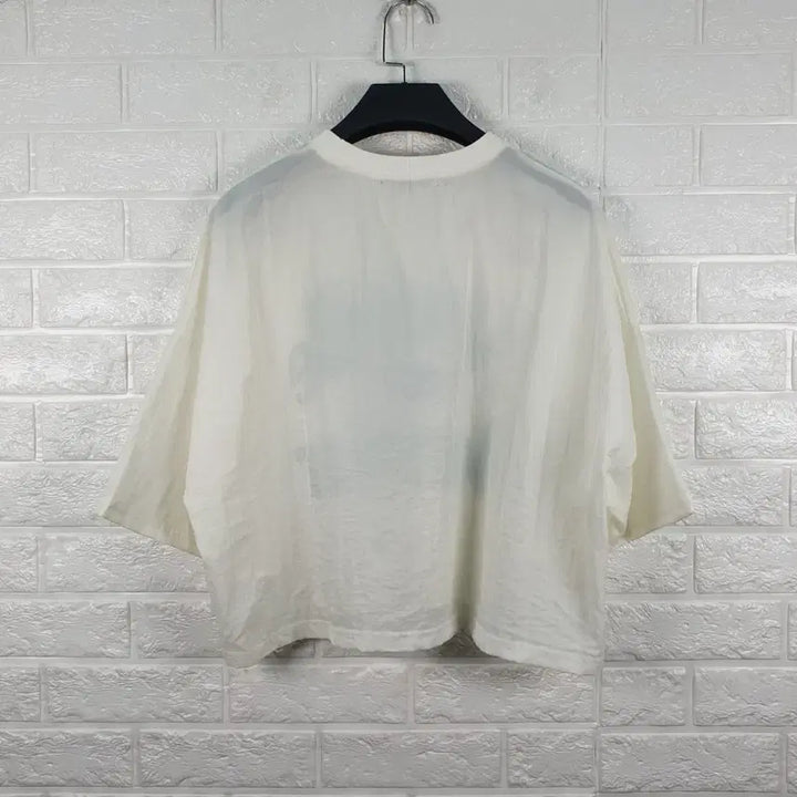 [BUNJANG] F&amp;AKE Loose Fit Cropped T-Shirt / [F]반에이크 루즈핏 반팔 크롭 티셔츠