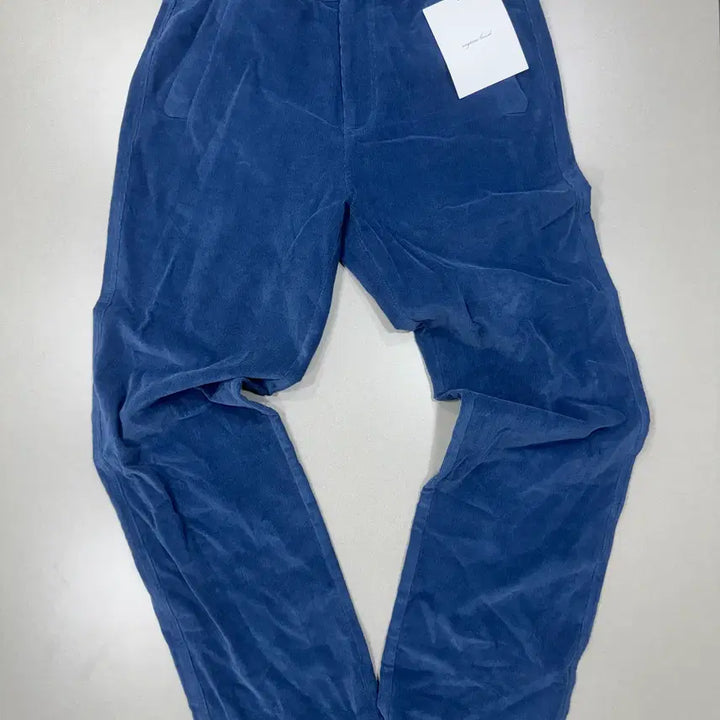 [BUNJANG] Anytime Loric Violet Corduroy Pants Blue / 애니타임로릭 바이올렛 코듀로이 팬츠 블루