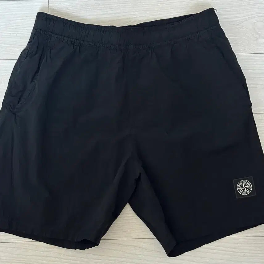 [BUNJANG] Stone Island Nylon Metal Swim Pants Black / 스톤아일랜드 나일론메탈 스윔 팬츠 24ss 블랙