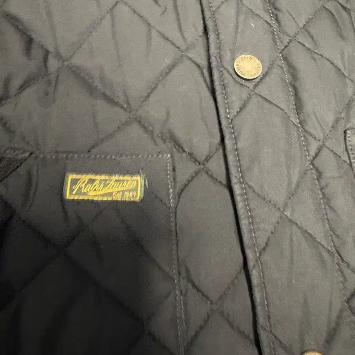 [BUNJANG] Polo Ralph Lauren Quilted Jacket Black L / 폴로 랄프로렌 퀼팅 자켓 블랙 L