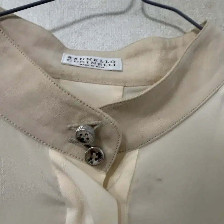 [BUNJANG] Brunello Cucinelli Silk Blouse / 브루넬로 쿠치넬리 실크 블라우스