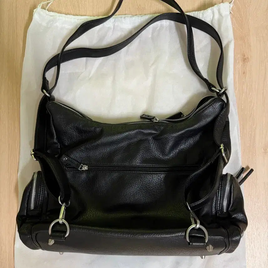[BUNJANG] Blackpurple Leto Multi Cargo Bag / 블랙퍼플 레토 멀티 카고 백 블랙 Leto Multi Cargo Bag