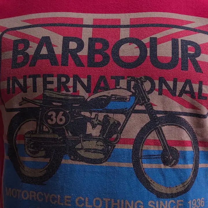 [BUNJANG] Barbour T-shirt Size 95 / 바버 반팔티셔츠 95