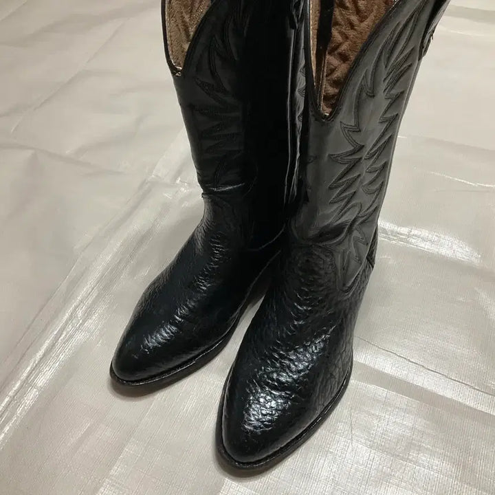 [BUNJANG] Vintage Western Boots Black Size 270mm / 빈티지 웨스턴 부츠 블랙 270