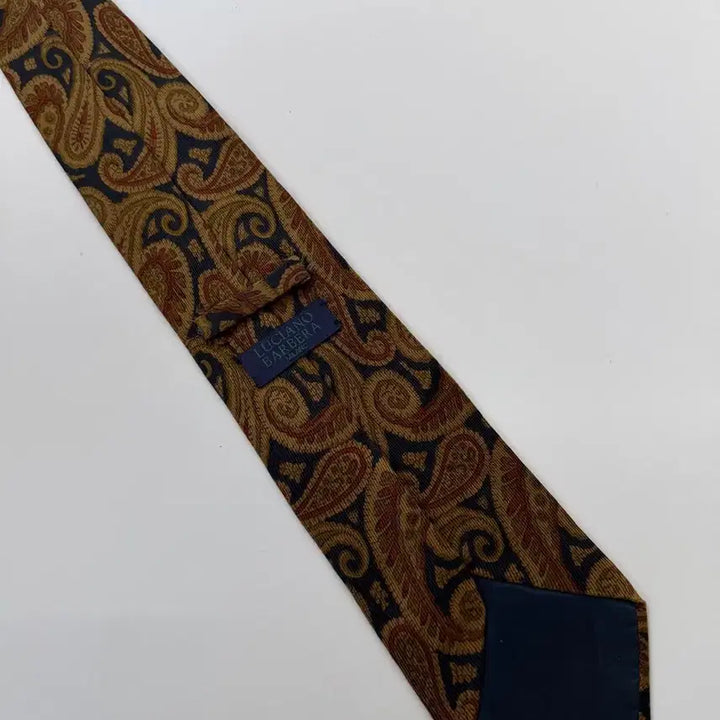 [BUNJANG] LUCIANO BARBERA Vintage Silk Necktie 9.7cm / LUCIANO BARBERA 빈티지 실크 넥타이 9.7cm