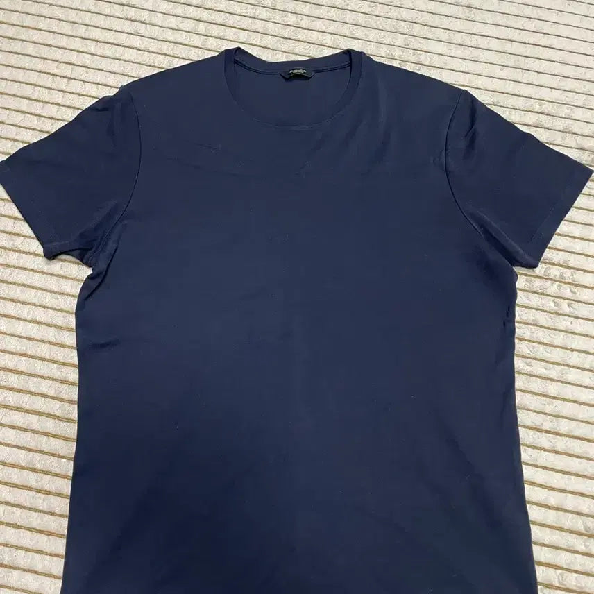 [SOLD OUT] [새상품]마시모두띠 네이비 라운드넥 반팔 티셔츠 L