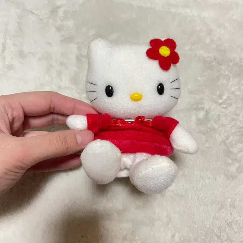 [BUNJANG] Sanrio Hello Kitty Moving Plush Doll / 고전 헬로키티 키티 인형 무빙 인형
