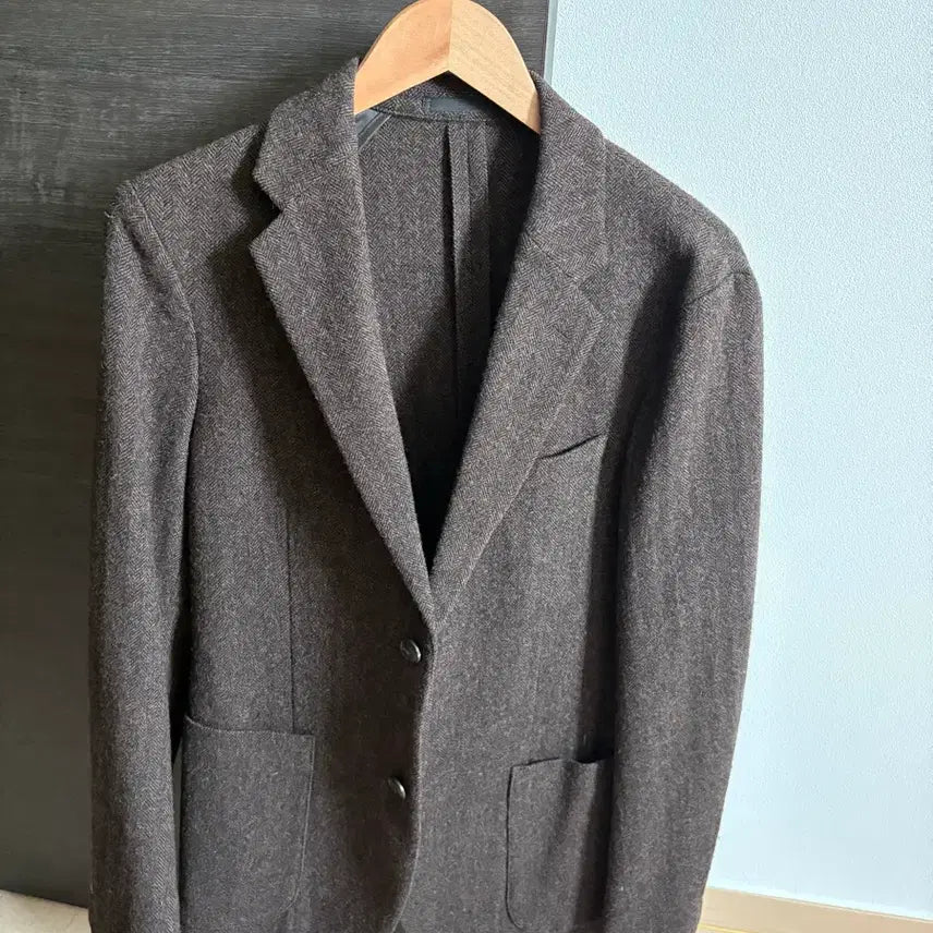 [BUNJANG] Uniqlo Herringbone Tweed Jacket M / 유니클로 헤링본 트위드 자켓 M사이즈