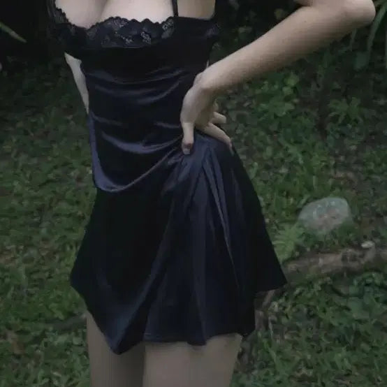 [BUNJANG] Swimcity Kawela Lace Mini Dress (Blue) / 스윔시티 원피스 Kawela lace mini dress (bl)