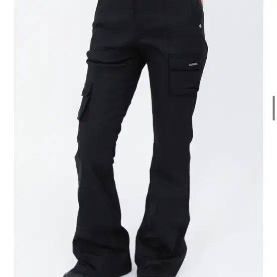 [BUNJANG] Miseki Seoul Line Pocket Cargo Pants Black Size 1 / 미세키서울 Line pocket cargo pants BLACK 사이즈1