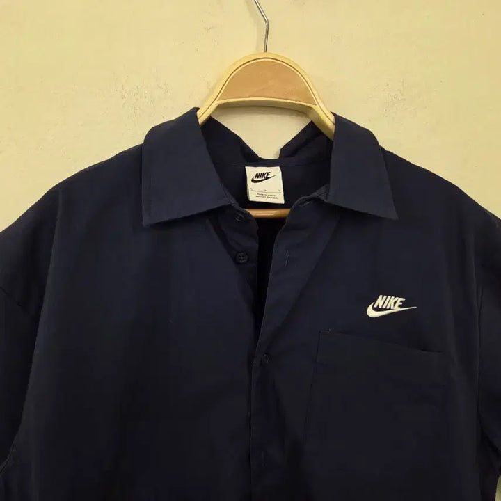 [BUNJANG] Nike Navy Short Sleeve Shirt (L) / 나이키 네이비 반팔셔츠