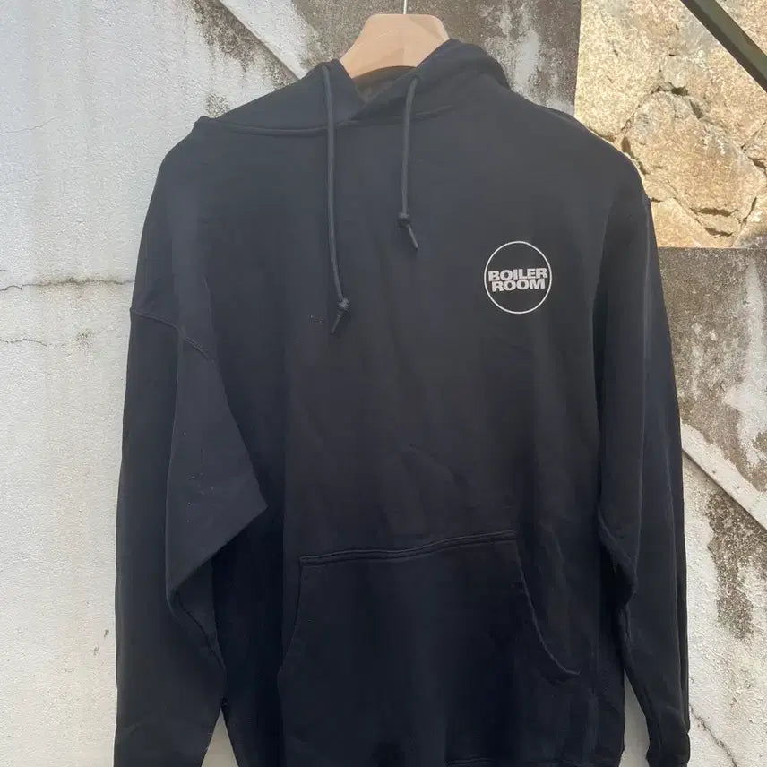 [BUNJANG] BOILER ROOM Black Hoodie S / BOILER ROOM 블랙 후드티 S