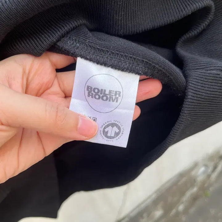 [BUNJANG] BOILER ROOM Black Hoodie S / BOILER ROOM 블랙 후드티 S
