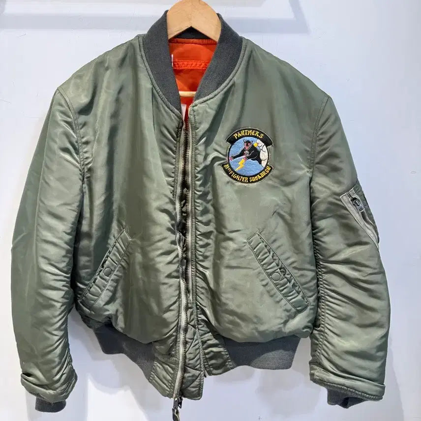 [BUNJANG] US Air Force MA-1 Type-D Patch Flight Jacket / 미공군 ma-1 D타입 패치