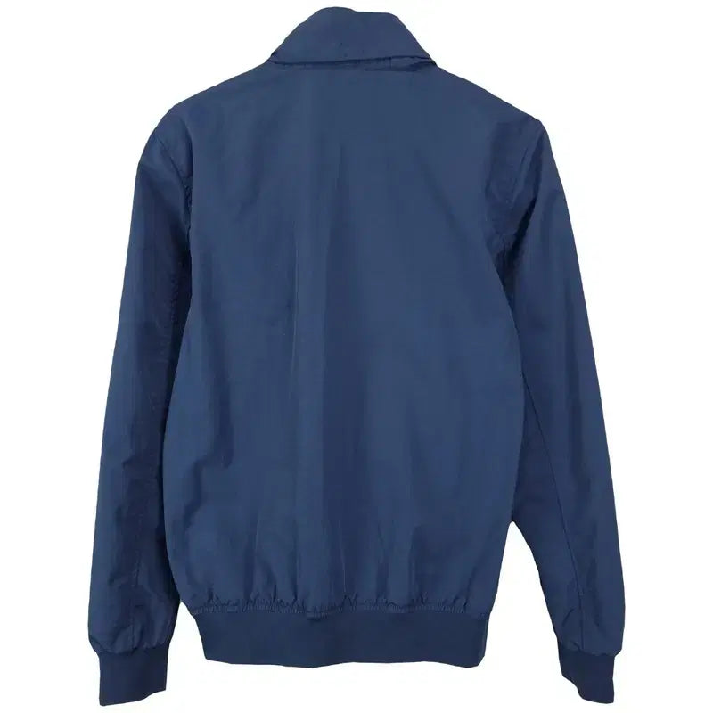 [BUNJANG] Tommy Hilfiger Logo Patch Zip-Up Blouson Jacket Navy L / 타미힐피거 로고 패치 집업 블루종 자켓 네이비 M20497