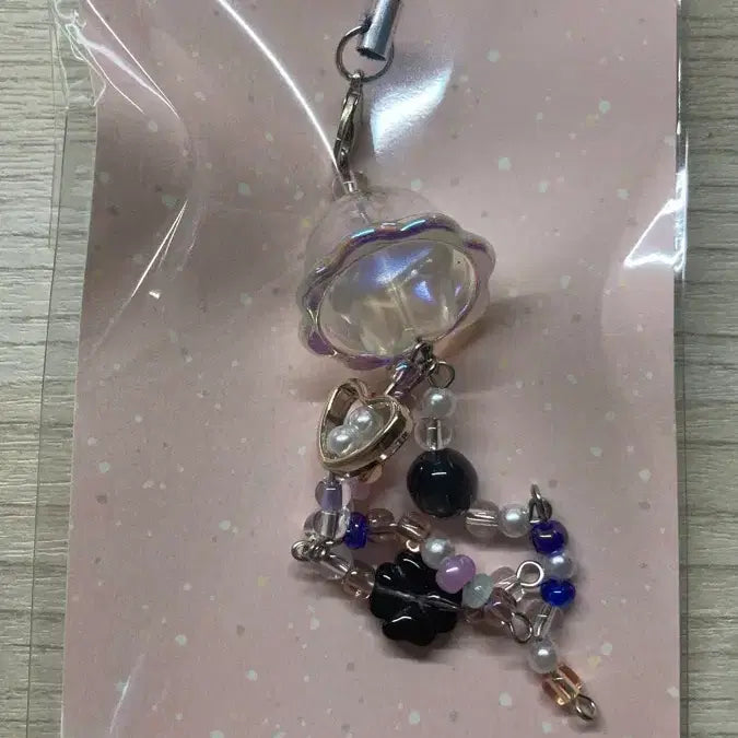 [BUNJANG] Jellyfish Bead Bracelet (Black) / 해파리 비즈 (검정
