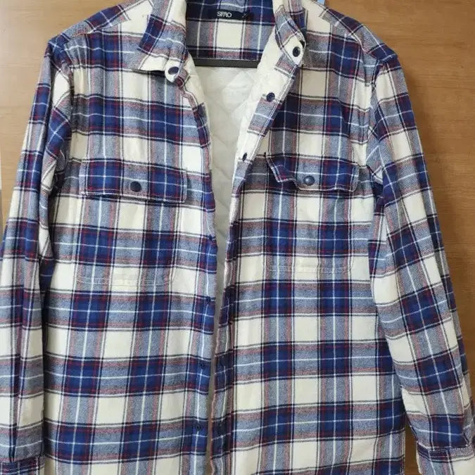 [BUNJANG] SPAO Check Quilting Shirt Jacket / 스파오 체크 퀼팅 셔츠 자켓