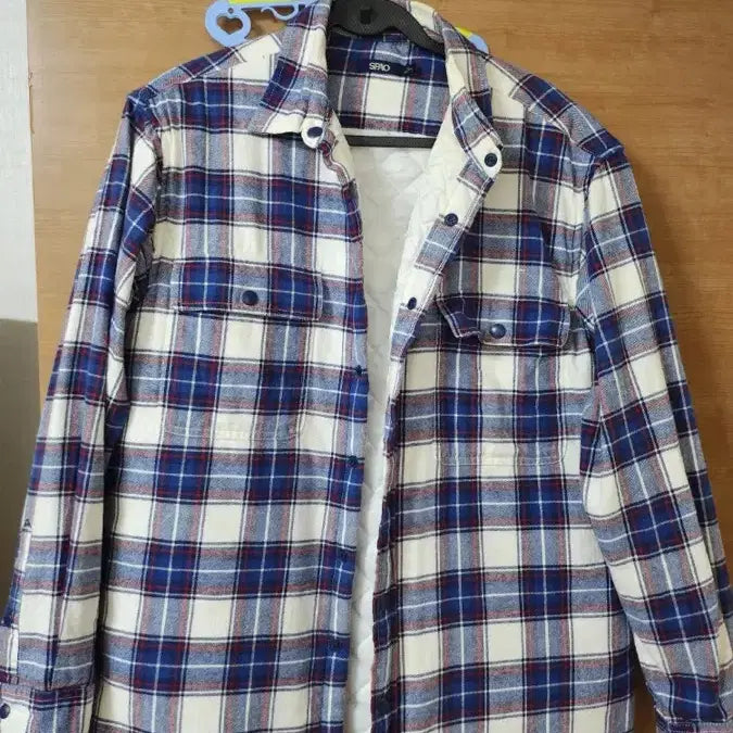 [BUNJANG] SPAO Check Quilting Shirt Jacket / 스파오 체크 퀼팅 셔츠 자켓